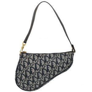 Christian Dior Navy Trotter Saddle Handbag MC1011 115633